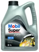 Mobil Super 2000 ХE C2 5/30 1л полусинтетическое масло моторное EU2