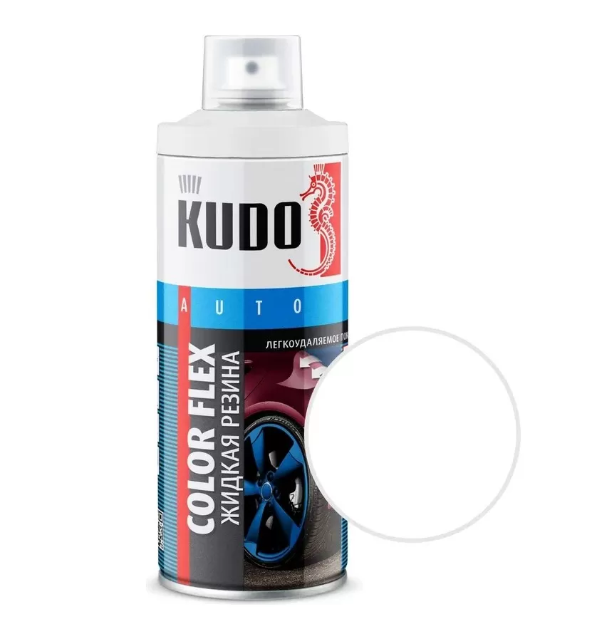 KUDO-5501 ЖИДКАЯ РЕЗИНА белая 520мл