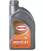 SINTEC Moto 4T 1л минеральное масло моторное