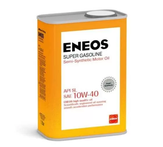 ENEOS Super Gasoline SL 10w40 1л полусинтетическое масло