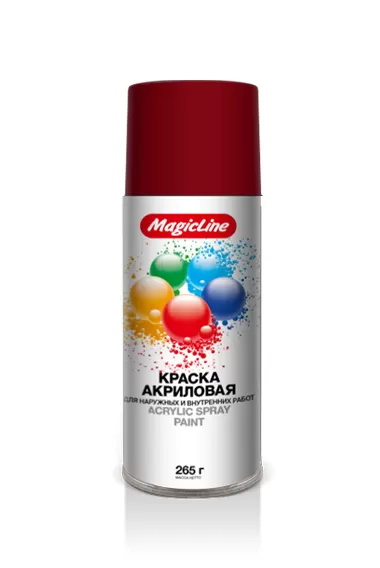 MAGICLINE-140 вишневая акриловая RAL3003