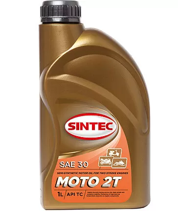 SINTEC Moto 2T 1л красное масло моторное 324719