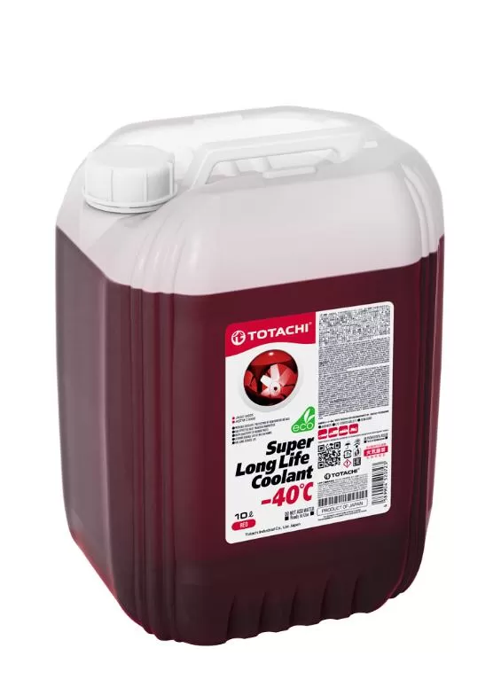 Антифриз TOTACHI SUPER LLC -40C Red 10л