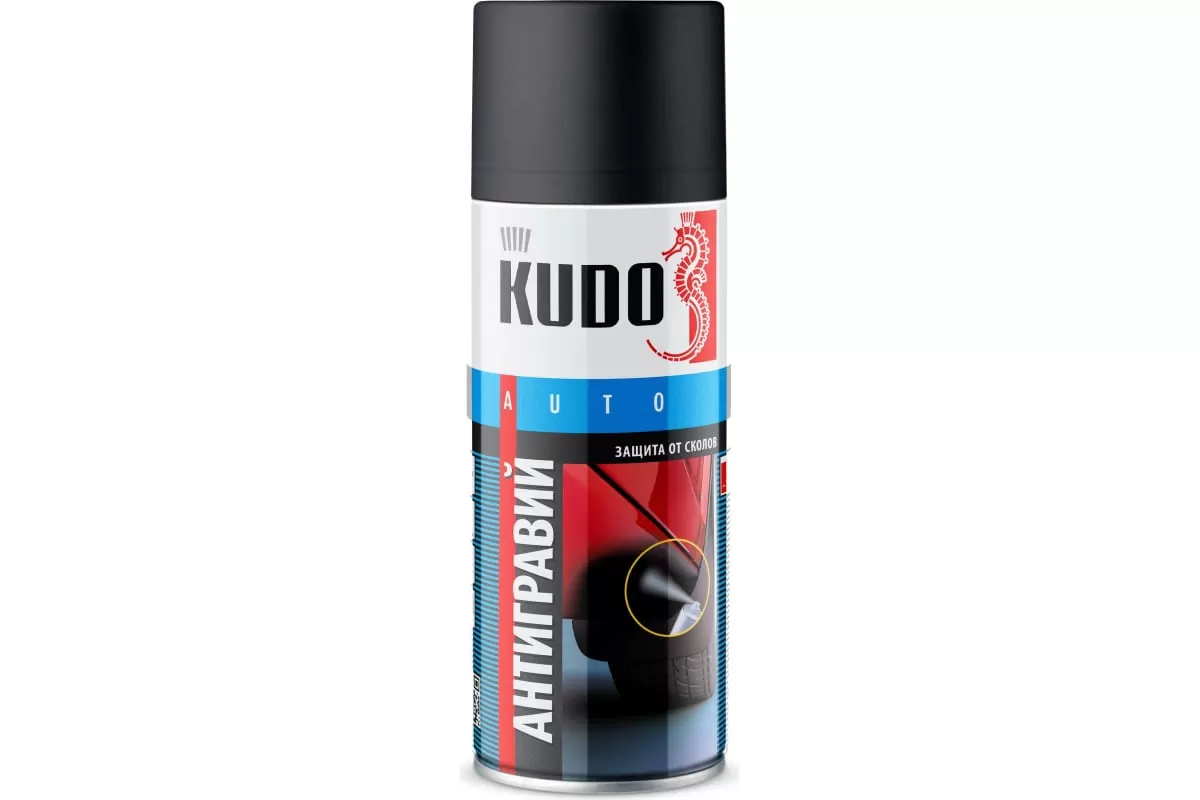 KUDO-5222 Антигравий черный 520мл