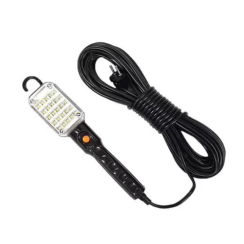 Лампа переносная 20м 220V LED с магнитом