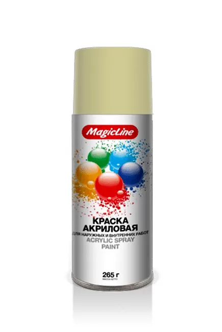 MAGICLINE-040 белая кремовая акриловая RAL9001