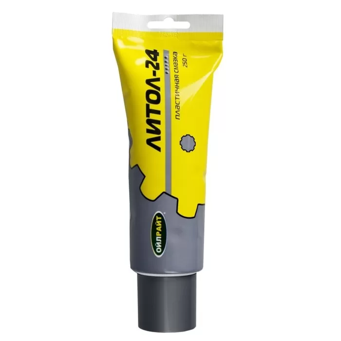 Литол-24 250гр.в тубе Oil Right