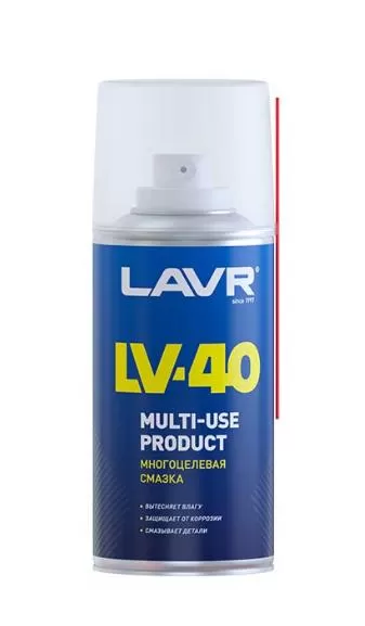 ЛАВР 1484 Многоцелевая смазка LV-40 210мл