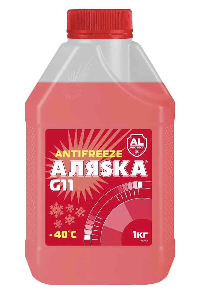 Антифриз -40 Аляска красный 1кг G11