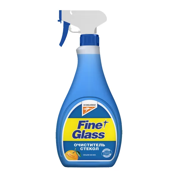 Очиститель стекол Fine glass 500mlс ароматом апельсин