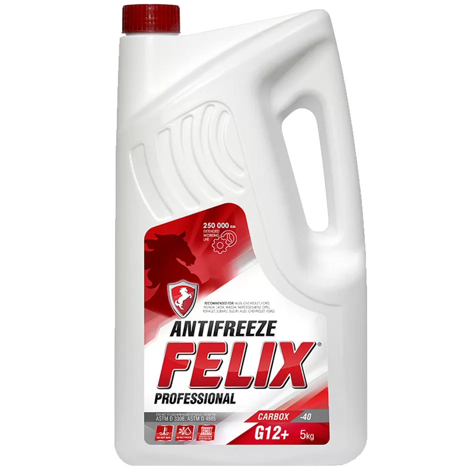 Антифриз FELIX -40 красный 10кг CARBOX