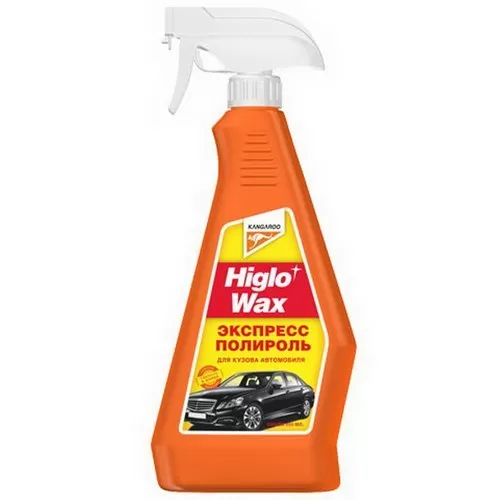 Полироль для кузова Higlo Wax-жидкий воск  650мл "Экспресс-полироль"