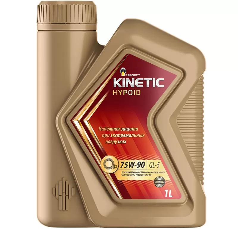 Роснефть Kinetic Hypoid 75w90 GL-5 1л