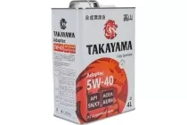 TAKAYAMA 5W40 Adaptec A3/B4 API SN/CF АКЦИЯ!4л+1л жесть 605624 масло моторное