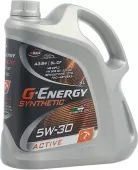 G-Energy Synth Active 5w30 4л синтетическое масло моторное G-Energy Synth Active 5w30 4л синтетическое масло моторное