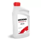 MICKING Gasoline MG1 5W40 SP 1л синтетическое масло M2133
