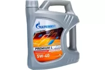 Gazpromneft Premium L 5w40 4л полусинтетическое масло моторное