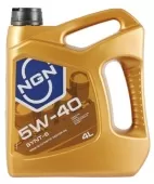 NGN 5w40 SYNT-S A-LINE SL/CF 4л полусинтетическое масло