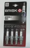 Свеча Brisk-1315/0086 LR15YC-1 ВАЗ 2110/2121 НИВА/HONDA/NIS SAN/TOYOTA блистер 4шт цена за комплект