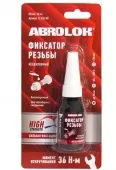ABRO Фиксатор резьбы соединений 10мл неудаляемый красный TL-010-RD MASTERS