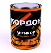 Мастика Кордон 1кг антикоррозионная металлическая банка